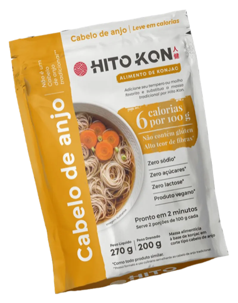Cabelo de Anjo de Konjac Hito Kon - 270g